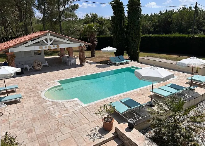 Superbe 300 M2 Avec Piscine Et Jacuzzi Villa Linxe